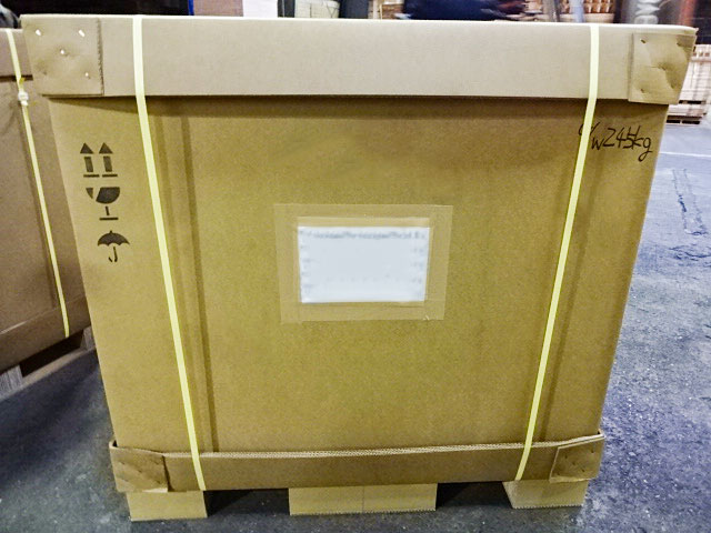 Reinforced cardboard packaging