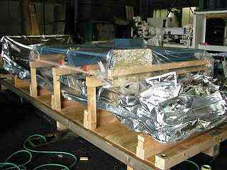 Vacuum-sealed packing