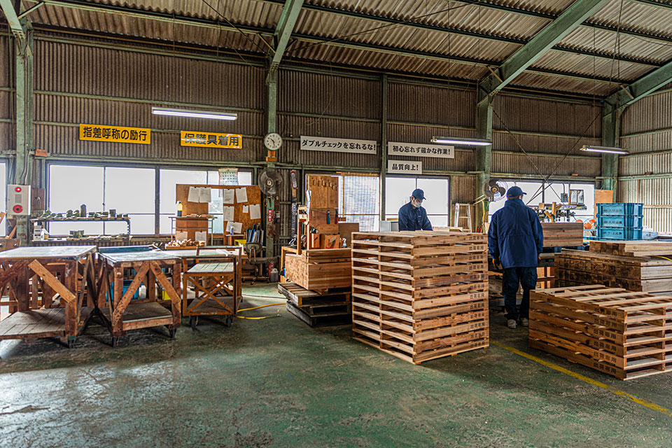 Pallet manufacturing